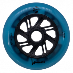 LUMINOUS - LED INLINE WHEELS Blue Glow 85A - 100MM, 110MM, 125MM (6 UNITS)