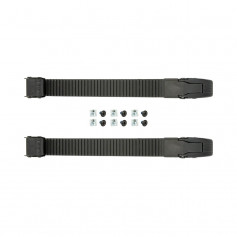 FR - SAFETY TOP BUCKLES (MALE+FEMALE) PAIR BLACK