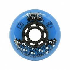 FR STREET INVADER WHEELS BLUE 80mm (4 UNITS) 84A