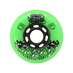 FR STREET INVADER WHEELS GREEN 80mm (4 UNITS) 84A