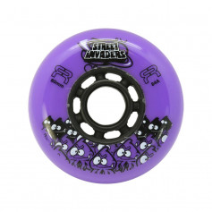 FR STREET INVADER WHEELS PURPLE 80mm (4 UNITS) 84A