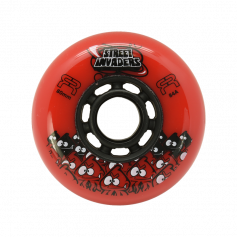 FR STREET INVADER WHEELS RED (4 UNITS) 84A