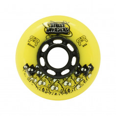 FR STREET INVADER WHEELS YELLOW 80mm (4 UNITS) 84A