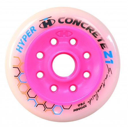 HYPER Concrete Z1 ROSATO 100MM White/Fuchsia (2 units) 76A