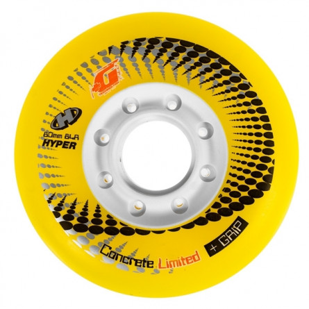 HYPER Concrete+G Yellow 80MM, 76MM, 72MM (4 units) 84A