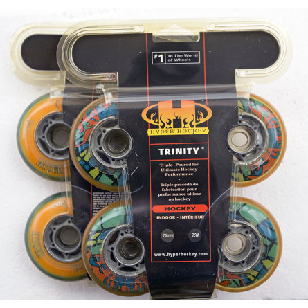 HYPER HOCKEY TRINITY 76MM (4 units) 73A - closeout