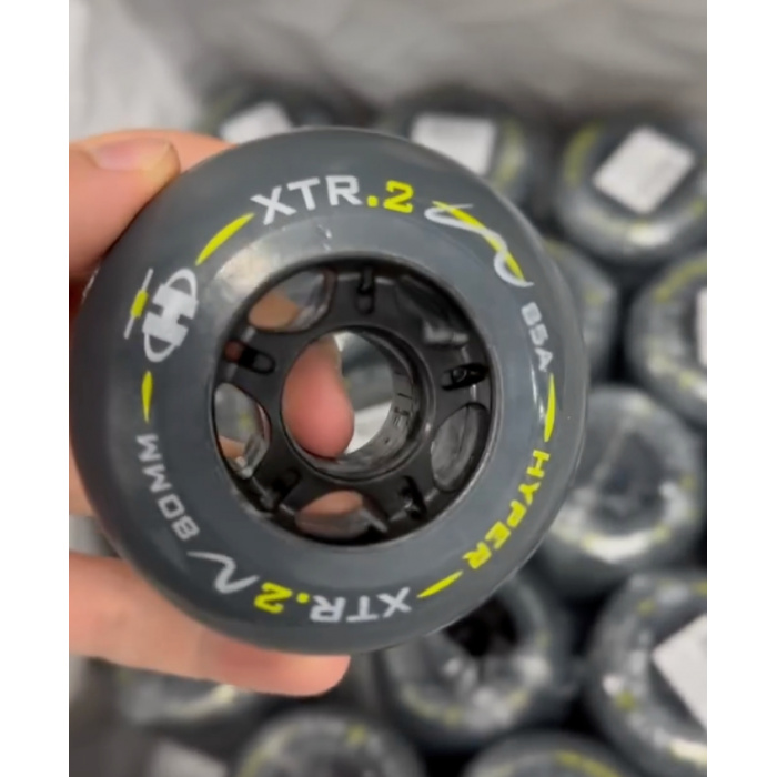 HYPER XTR2 Grey 80mm (8 units) 85A