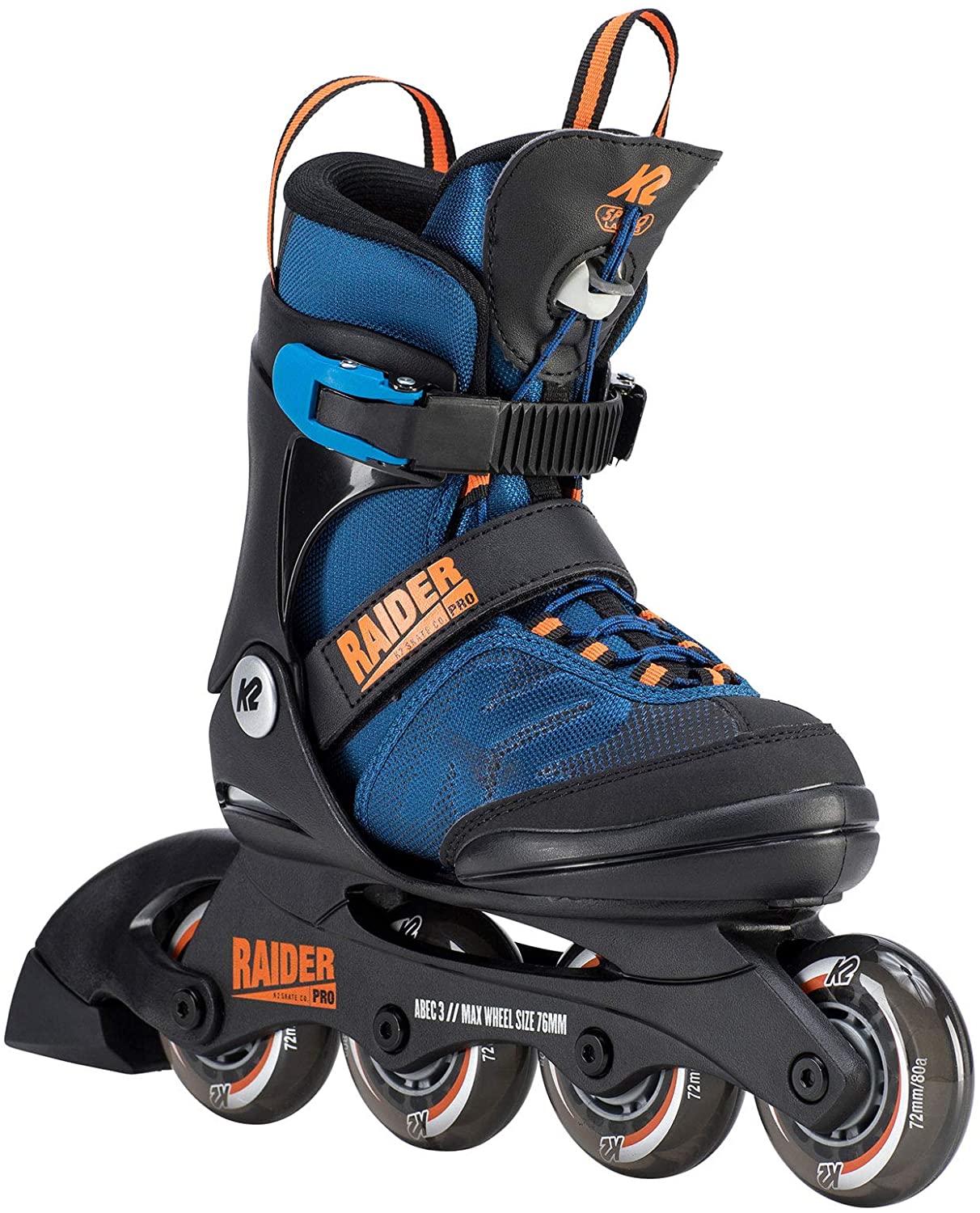 K2 skates Raider Pro Blue Orange