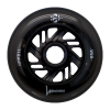LUMINOUS LED WHEELS Black 110MM (6 UNITS)