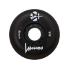 LUMINOUS LED WHEELS BLACK 80MM (4 UNITS)