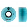 LUMINOUS LED ROLLER WHEELS BLUE GLOW 62MM (4 UNITS)