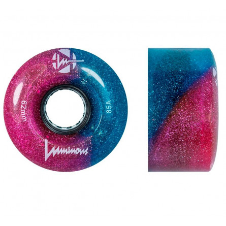LUMINOUS - LED ROLLER WHEELS GALAXY 85A - 62MM (4 UNITS)
