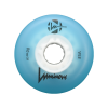 LUMINOUS LED WHEELS BLUE 76MM / 80MM (4 UNITS)