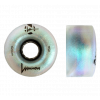LUMINOUS LED ROLLER WHEELS BLACK PEARL 62MM (4 UNITS)