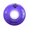 LUMINOUS LED ROLLER WHEELS PURPLE 62MM (4 UNITS)