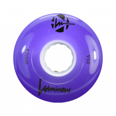 LUMINOUS - LED ROLLER WHEELS PURPLE 85A - 62MM (4 UNITS)
