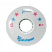 LUMINOUS LED ROLLER WHEELS ALL STARS 62MM (4 UNITS)