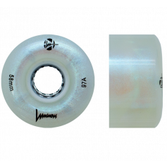 LUMINOUS - LED ROLLER WHEELS GLITTER 97A - 58MM (4 UNITS)