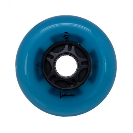 LUMINOUS - LED INLINE WHEELS Blue Glow 85A - 90MM (4 UNITS)