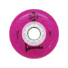LUMINOUS LED WHEELS Glitter Pink 80MM (4 UNITS)