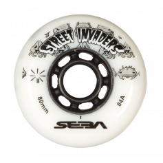 STREET INVADER WHEEL WHITE 84mm (4 UNITS) 84A