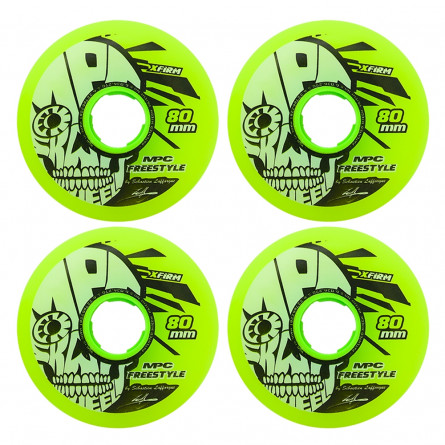 MPC FREESTYLE WHEELS X-Firm - YELLOW 80mm (4 UNITS) 85A