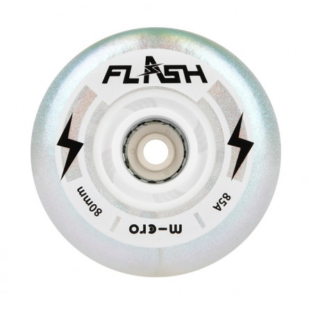 MICRO FLASH wheels 85A - Pearl (4 units)