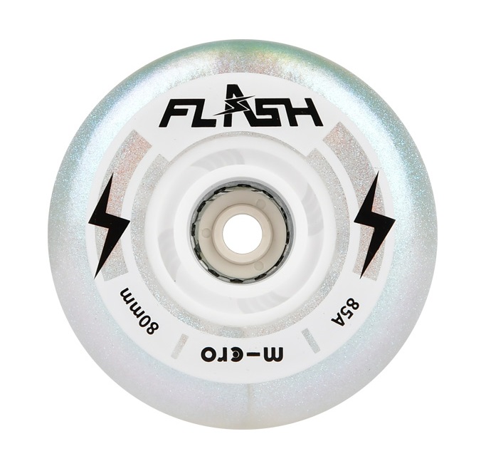 MICRO FLASH wheels 85A - Pearl (4 units)