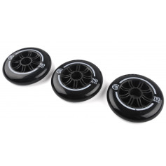 MICRO MT wheels 110 MM BLACK (3 Units)