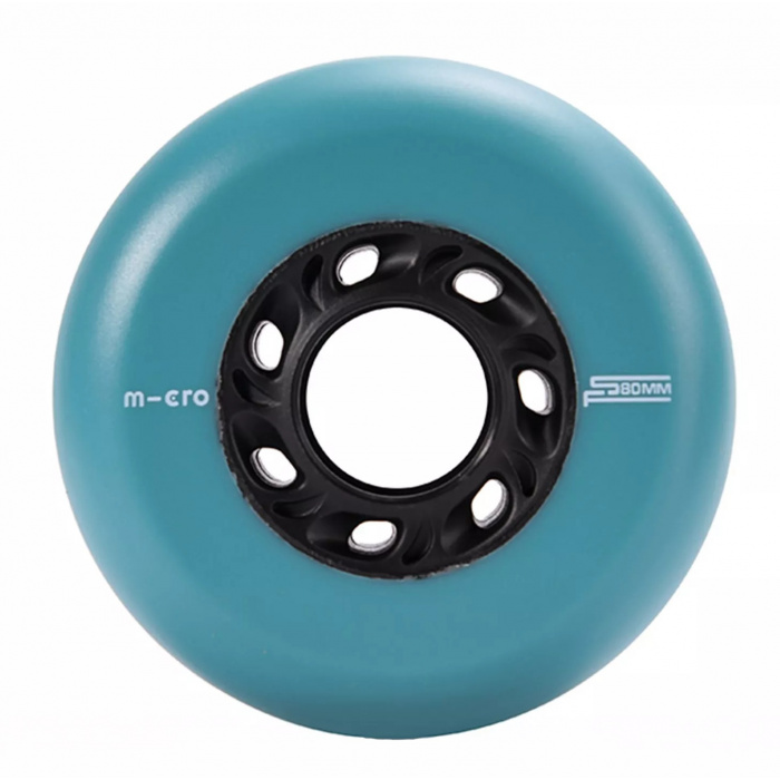 MICRO SKATE SF EMERALD GREEN 80mm (x4)