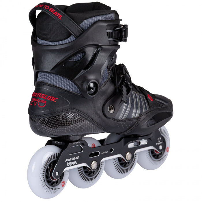 Powerslide Hardcore Evo Pro 80 Black - 1 