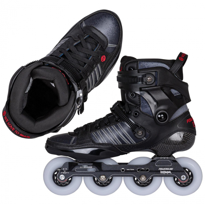 Powerslide Hardcore Evo Pro 80 Black - 2 