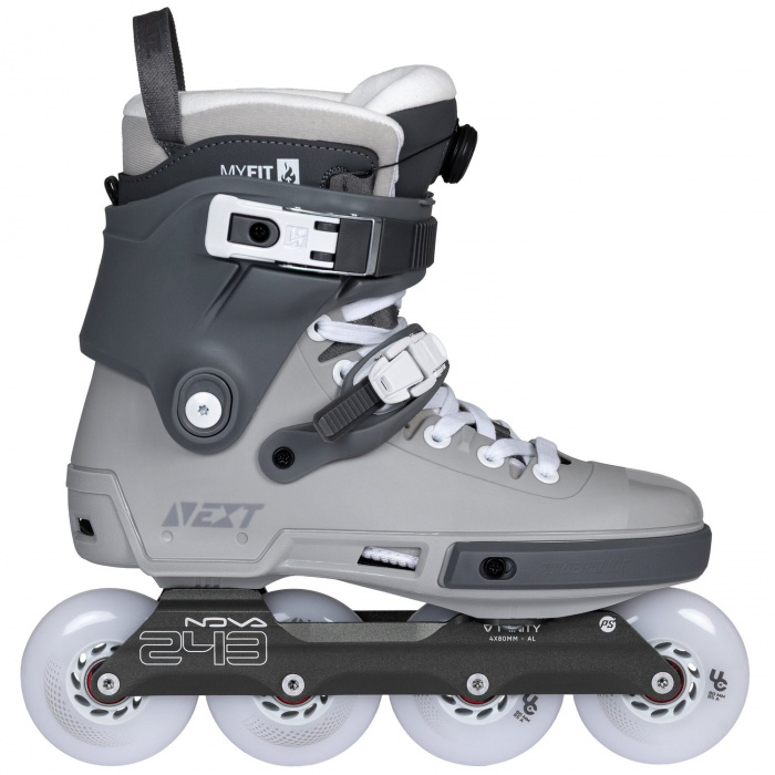 Powerslide Next 2.0 80 PDS - Asphalt Grey