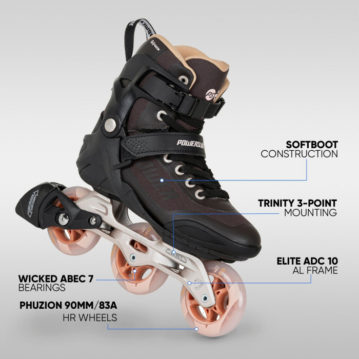 Powerslide Phuzion Radon 90 Womens - Bronze