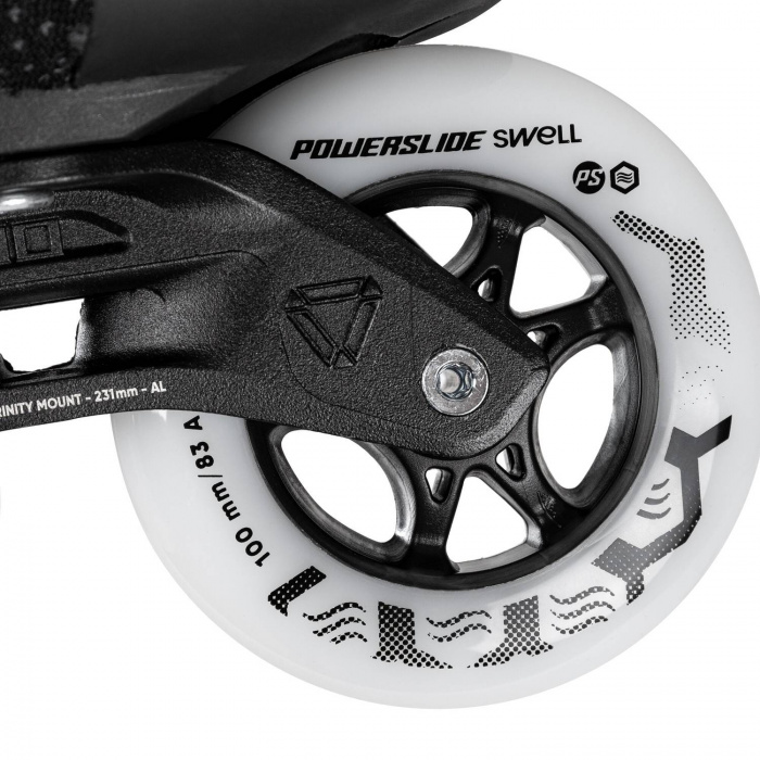 Powerslide Swell Lite 100 - Black - 6 