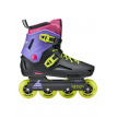 Rollerblade Lightning TRS 80 - Black/Purple/Pink