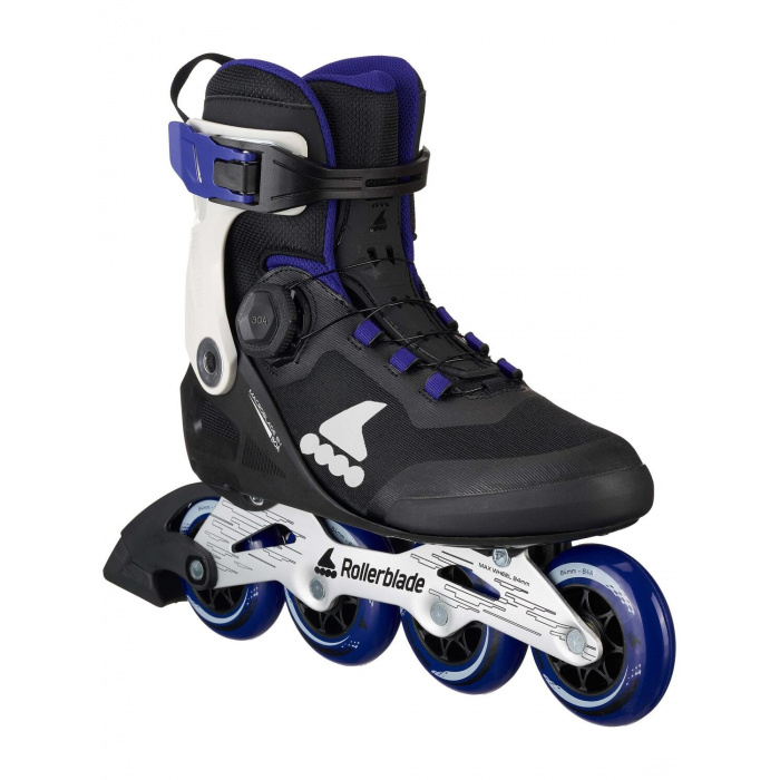 Rollerblade Macroblade 84 BOA - Black/Blue/Bone White