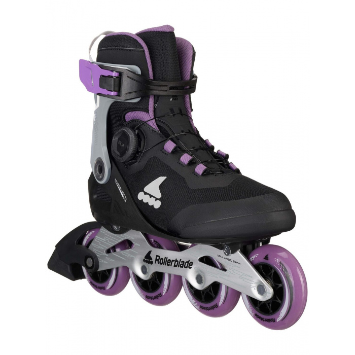 Rollerblade Macroblade 84 BOA W - Black/Lavender/Blue Star