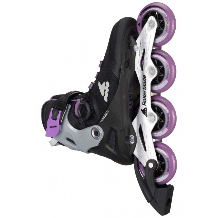 Rollerblade Macroblade 84 BOA W - Black/Lavender/Blue Star - 3 