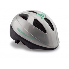 ROLLERBLADE ZAP KIDS HELMET SILVER/GREEN