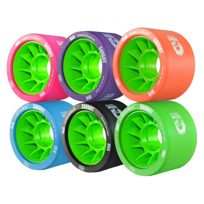 Atom Savant 95a - Black (4-Pack)