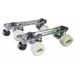 Atom Silver Plate 62mm Wheels Outdoor 78A 8mm Trucks Size 5.25