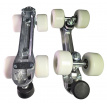 Atom Silver Plate 62mm Wheels Outdoor 78A 8mm Trucks Size 5.5 - 1 