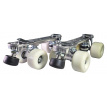 Atom Silver Plate 62mm Wheels Outdoor 78A 8mm Trucks Size 6.25 - 1 