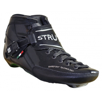 Luigino Strut Boot Black/Silver Strut Boot