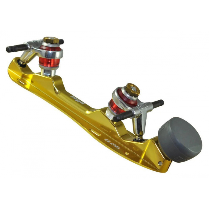 Pilot Falcon Color Quad Skate Plate Gold