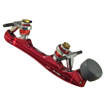 Pilot Falcon Color Quad Skate Plate Red