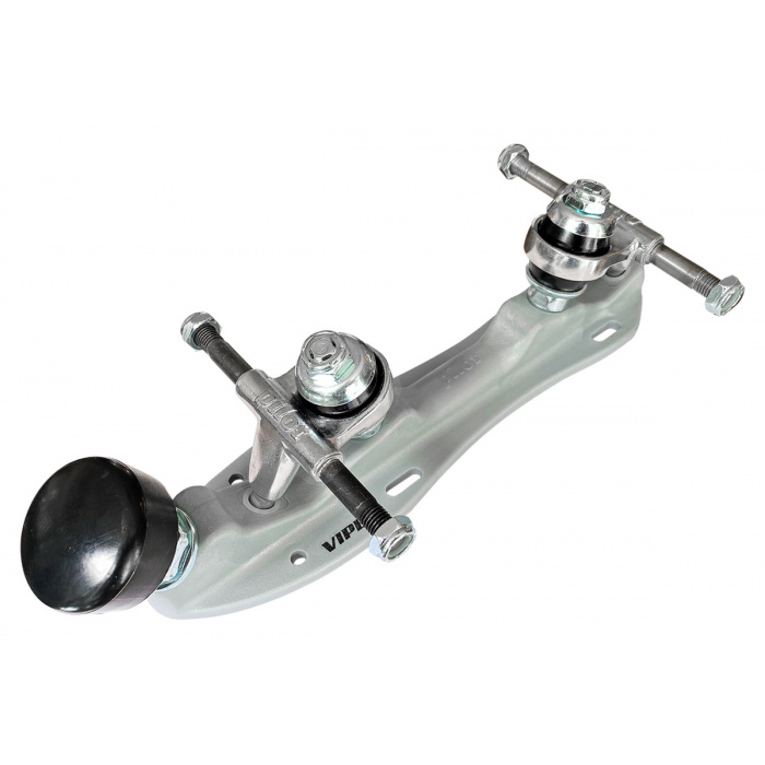 Pilot Viper Nylon Silver Quad Skate Plate