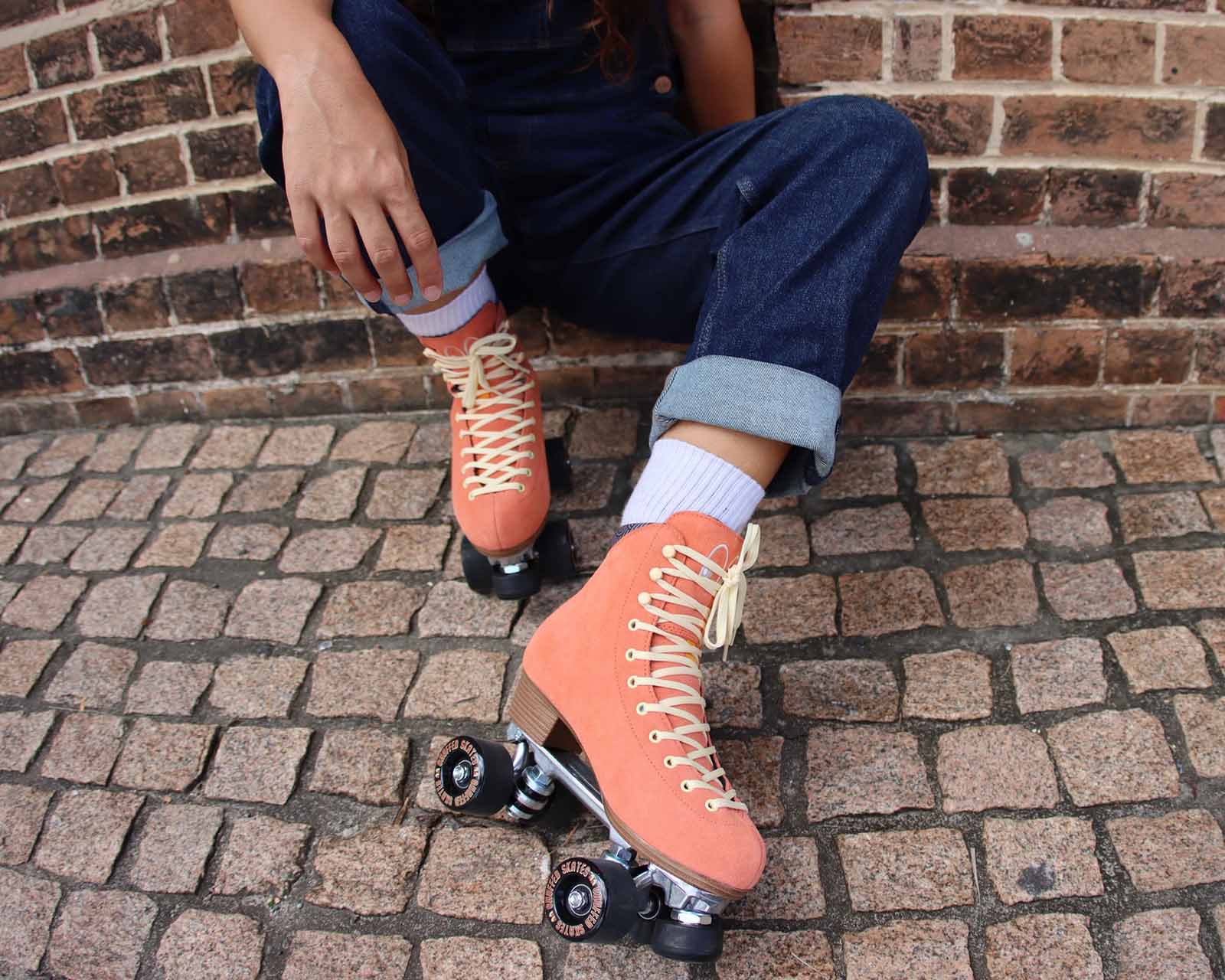 Chuffed Skates Wanderer - Peach Pink - 1 