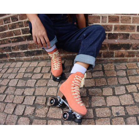 Chuffed Skates Wanderer - Peach Pink - 1 